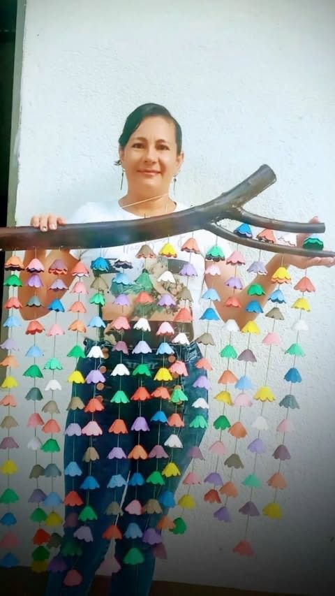 Cortinas con material reciclado 🏡 “Decoración sostenible que transforma espacios y cuida el planeta.”